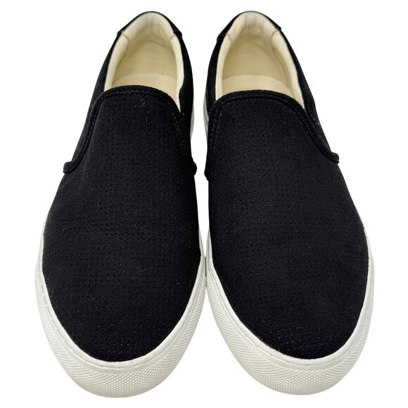 Skechers Womens‎ Fit Air Black Slip On Shoes Memory Foam Sz 9 Perforated 49759 - Picture 3 of 11